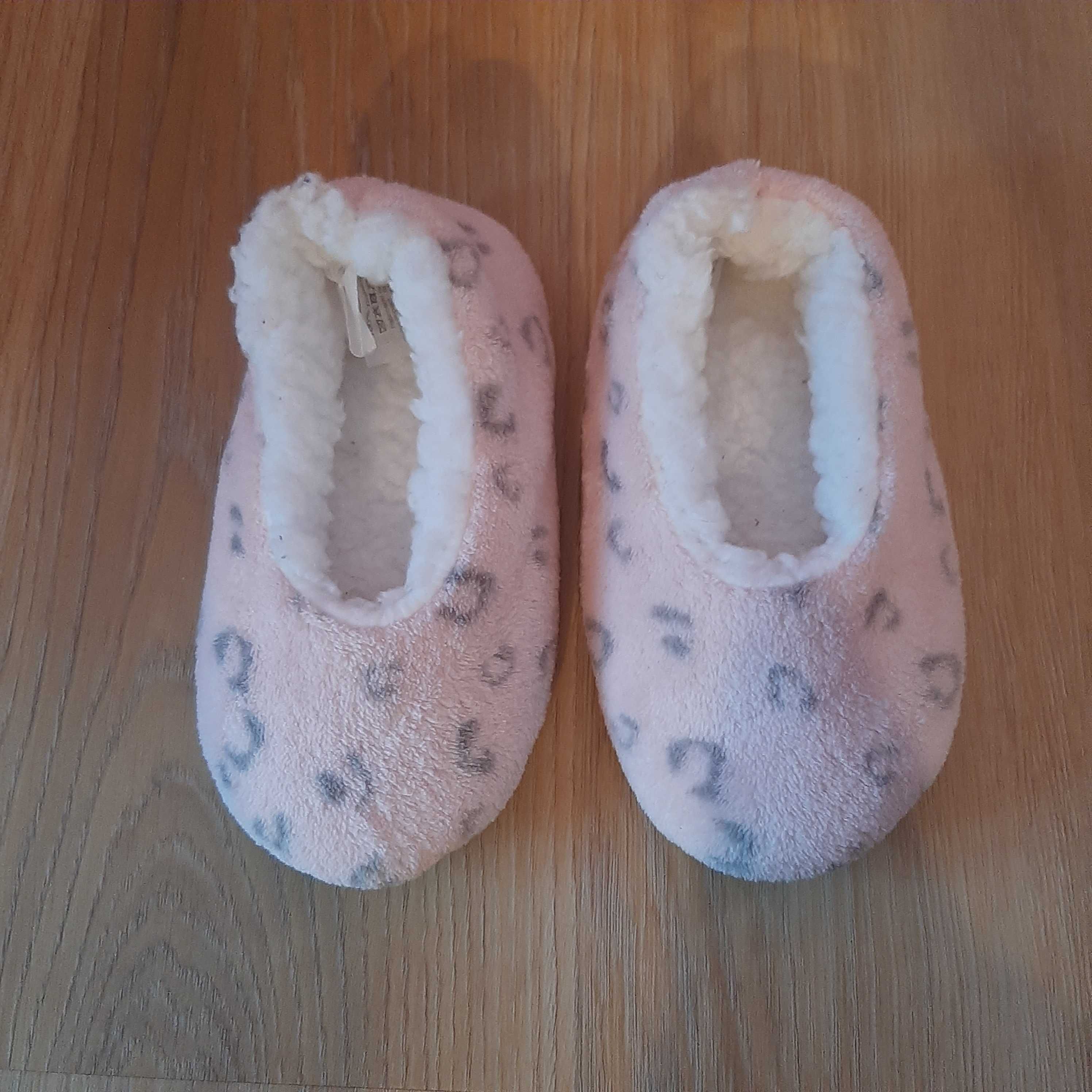 NOVAS Pantufas infantis Rosa 27-29