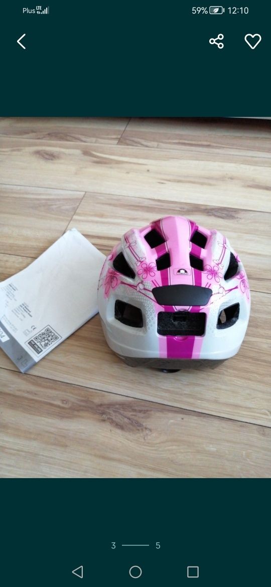 Kask rowerowy crivit