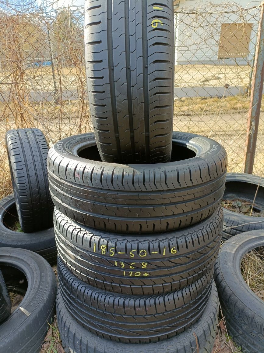 2 lub 4X  185/50R16 Continental  2016r 7mm Faktura ADIGO