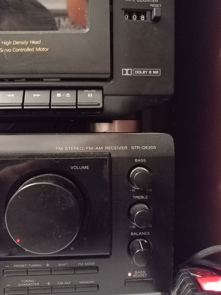 Amplituner Sony radio wzmacniacz wieża STR DE205