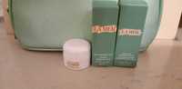 La Mer kosmetyczka, moisturizing cream, renewal oil, eye concentrate