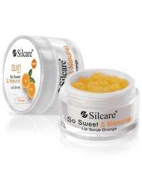 Silcare Quin So Sweet Peeling Naturalny Do Ust Orange 15g