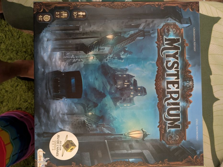 Jogo tabuleiro mysterium