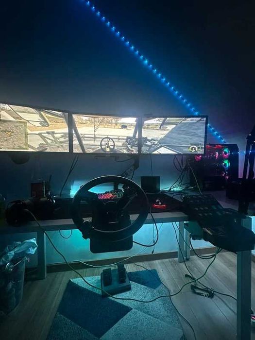 Kierownica Saitek cały zestaw jak nowy