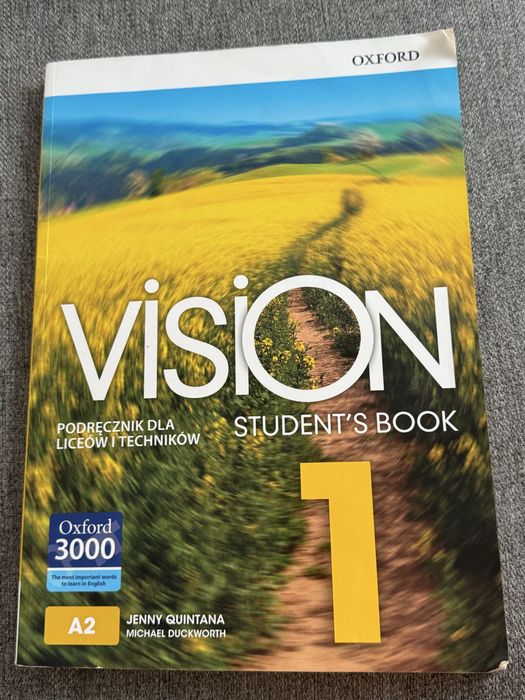 Vision stundent’s book 1 podręcznik języka angielskiego