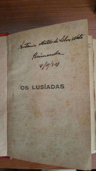 Livro os lusíadas n.84 serie amarela lançado em 1938.