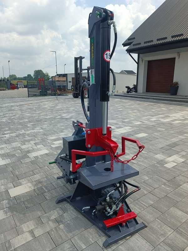 Łuparka Hydrauliczna na Wałek WOM do Ciągnika 20 Ton z Własną Pompą