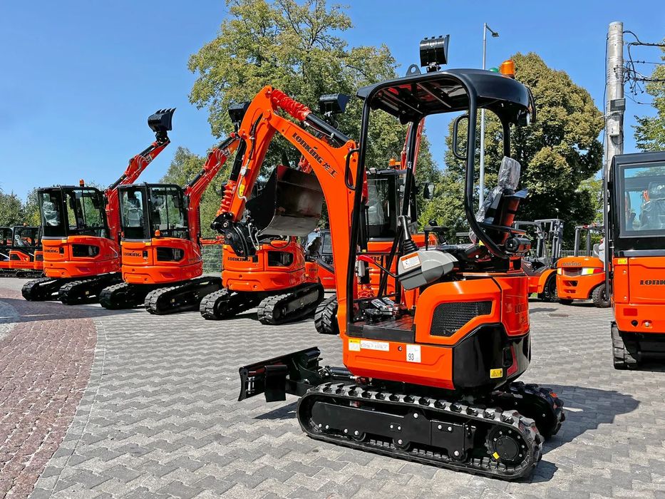 Lonking CDM6016 (CDM 6016)  MiniKoparka gąsienicowa Lonking CDM6016 6016 1700kg KUBOTA jak JCB CAT