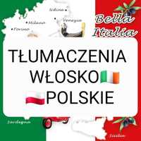 Tłumaczenia polsko-włoskie, faktura VAT