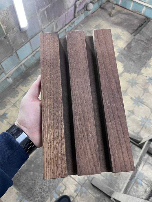 ТОП ЯКІСТЬ! Рейка з дерева на стіну! Панелі дерев'яні декоративні, 3д!