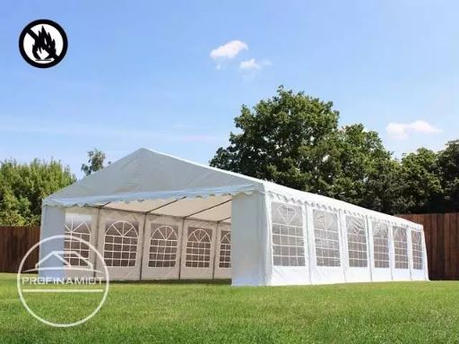 5x10m Namiot imprezowy, PVC 700, biały