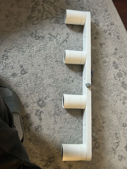 Lampa Ikea Nymane 4 punktowa biala