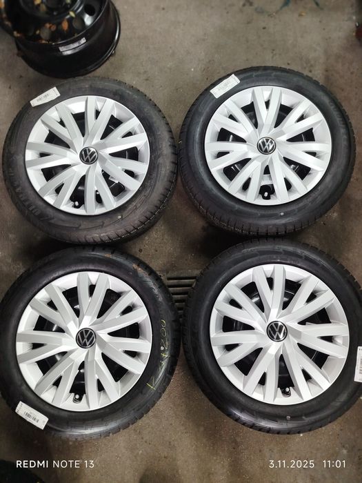 Koła Stalowe VW Golf VII 6,5Jx16(5x112,ET46)+Opony Goodyear 205/55/16