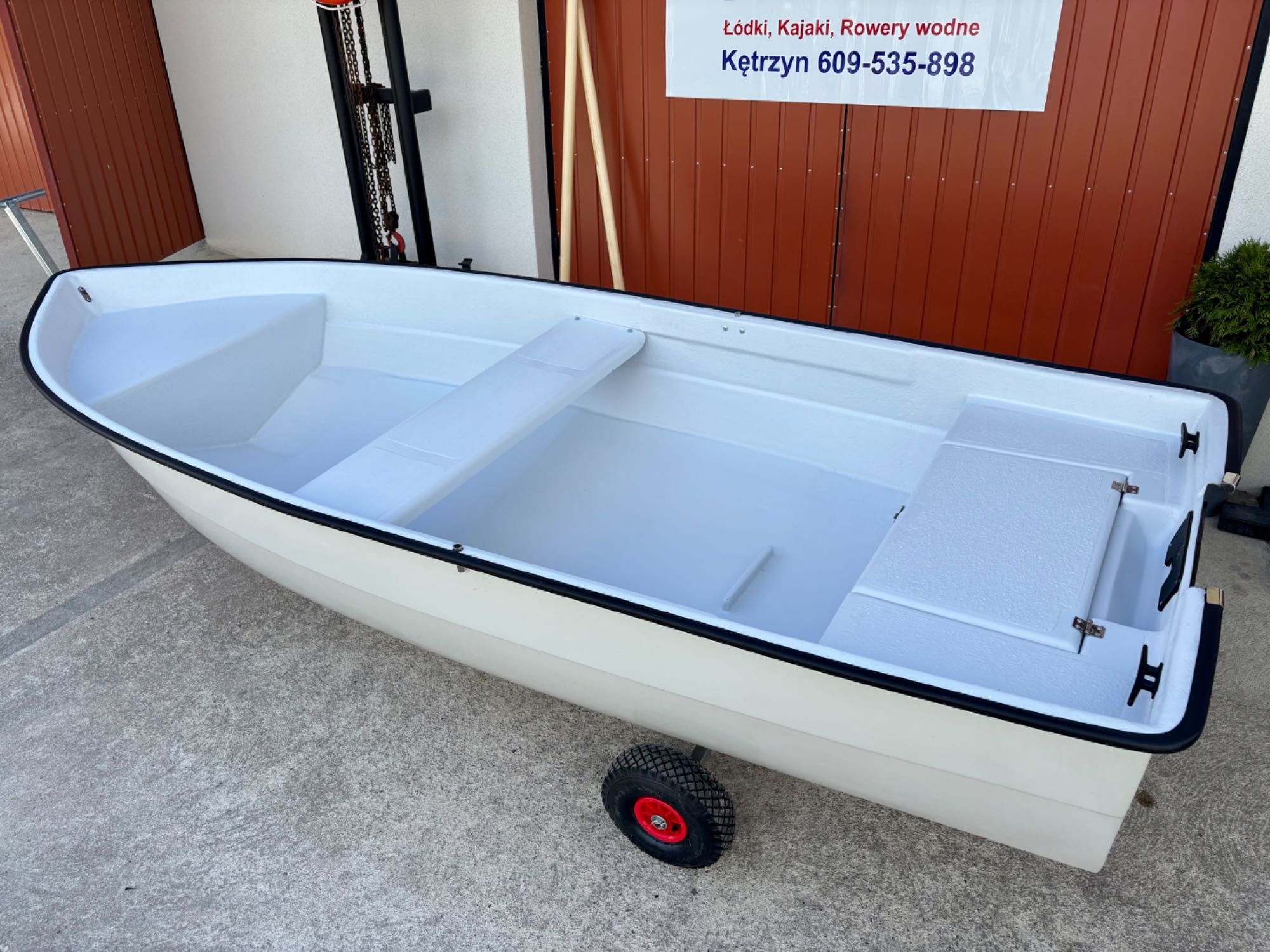 Łódka wiosłowa OSA 330 Wysoka burta Transport Wiele innych w ofercie