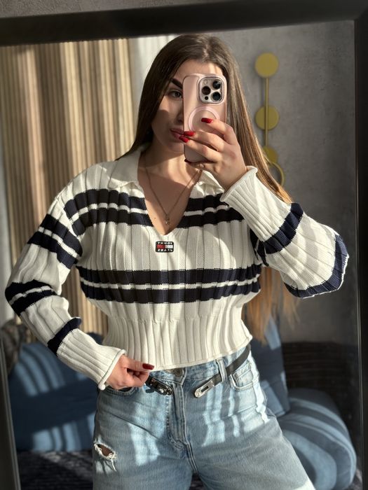 Оригінальний жіночий светр Tommy Jeans свитер женский