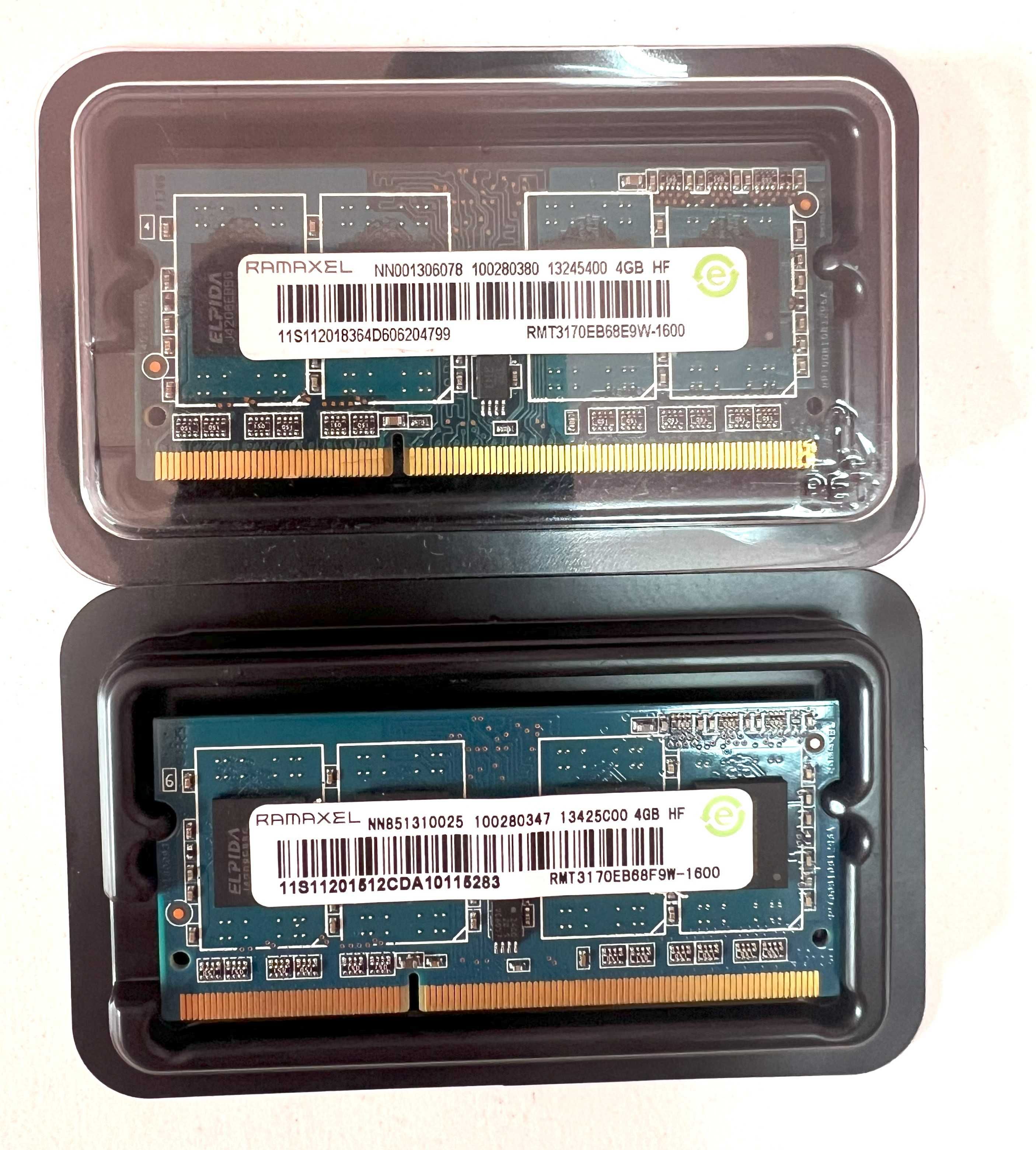 Оперативна пам'ять для ноутбука Ramaxel SO-DIMM DDR3L 4GB 1600MHz Б/В