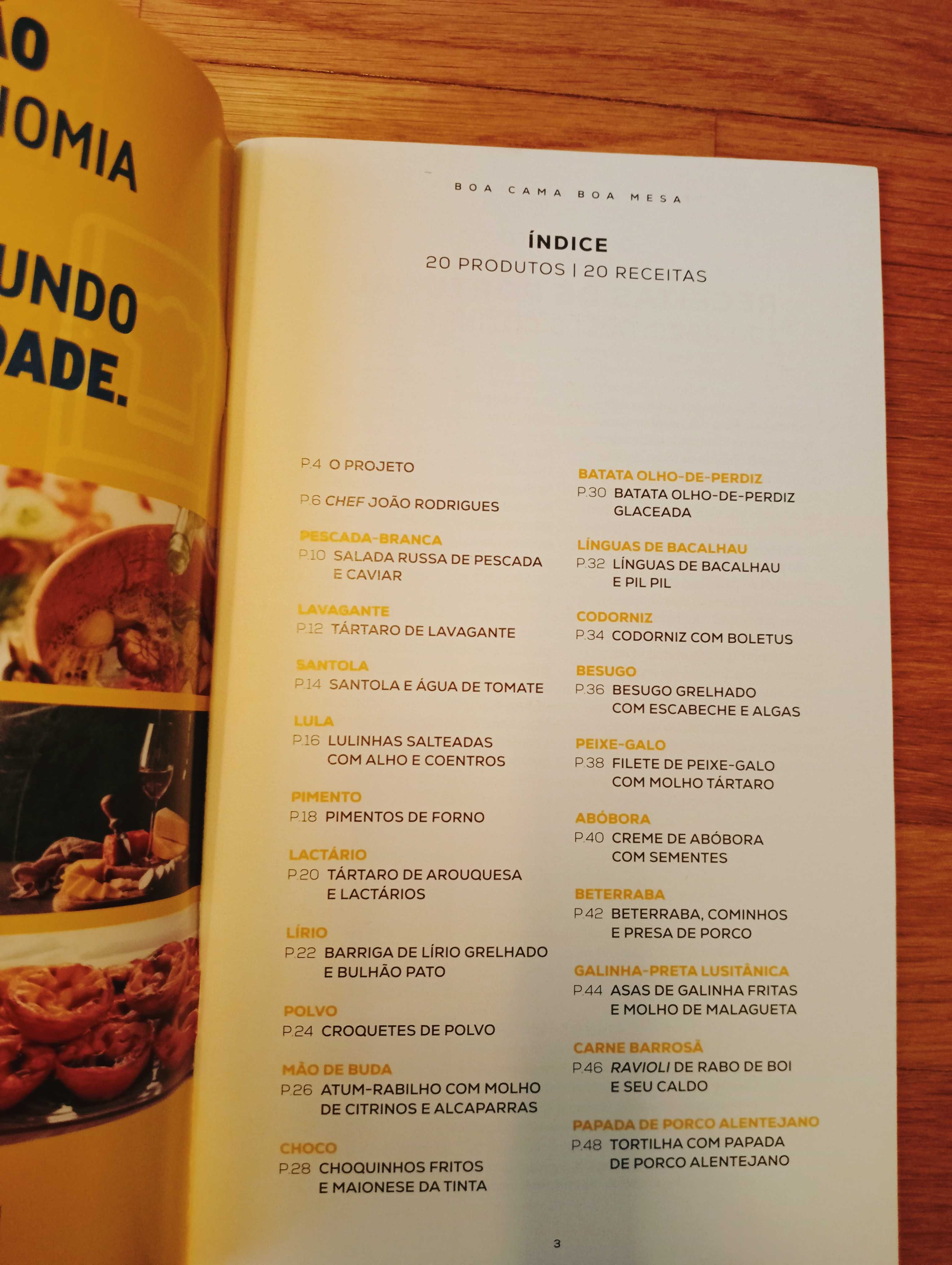 Caderno de receitas de produtos Portugueses - Petiscos