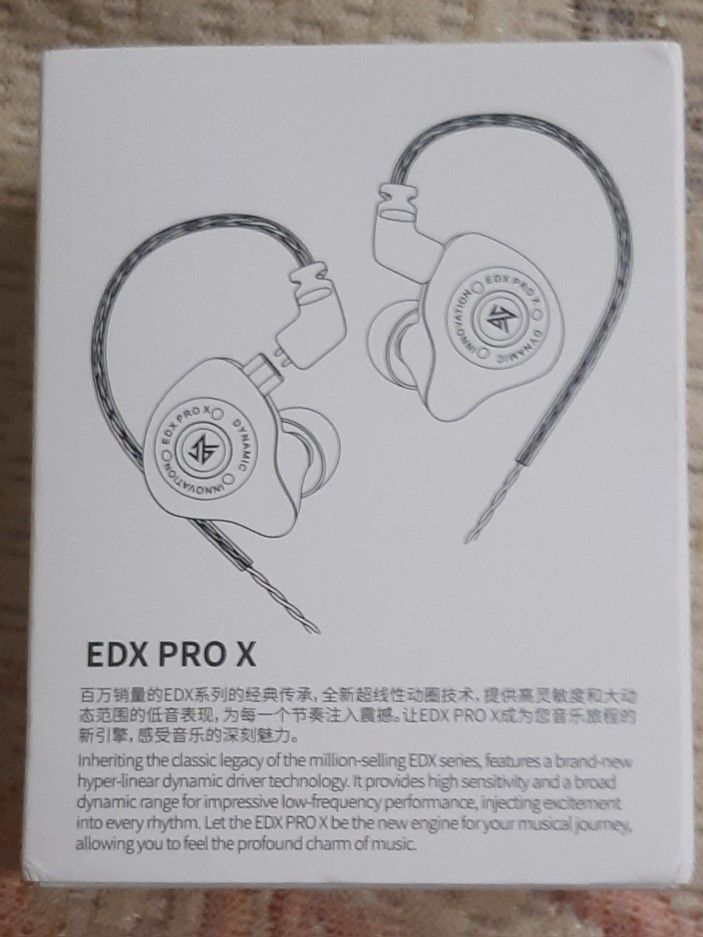 Наушники KZ EDX Pro X съемный кабель