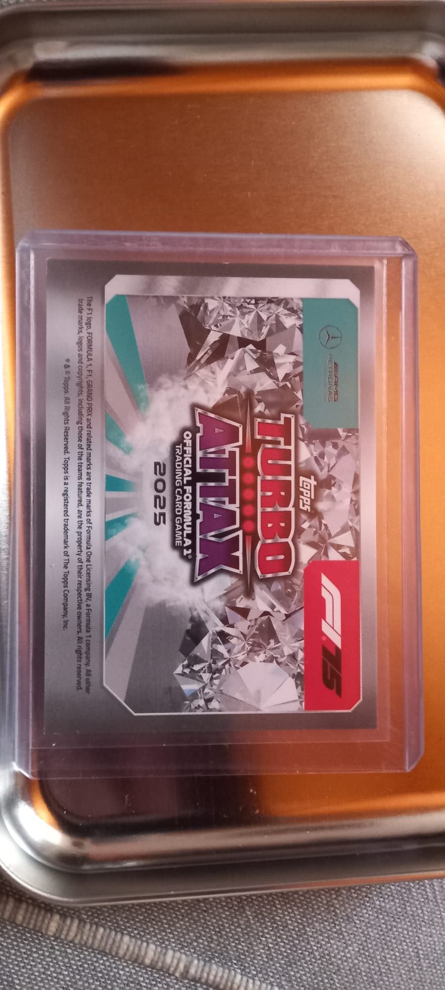 Carta Topps numerada George Russell 193/299