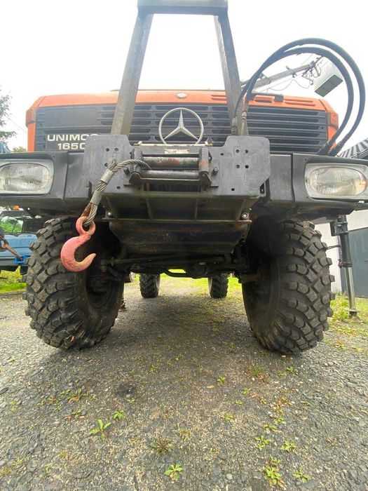 Mercedes Unimog 1650 4x4 HDS+kosz