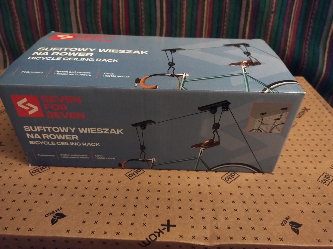 Rowerowy Wieszak Sufitowy
