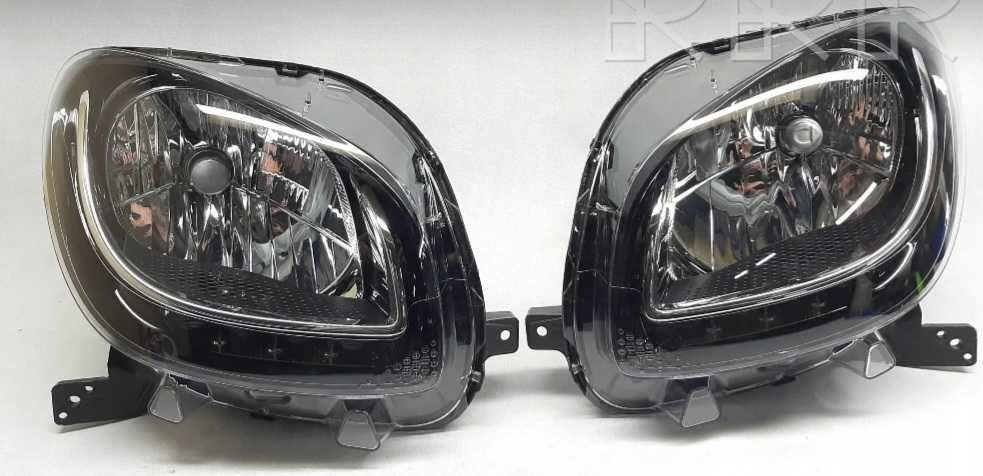 Smart 453 fortwo forfour ópticas reforço pára-choques