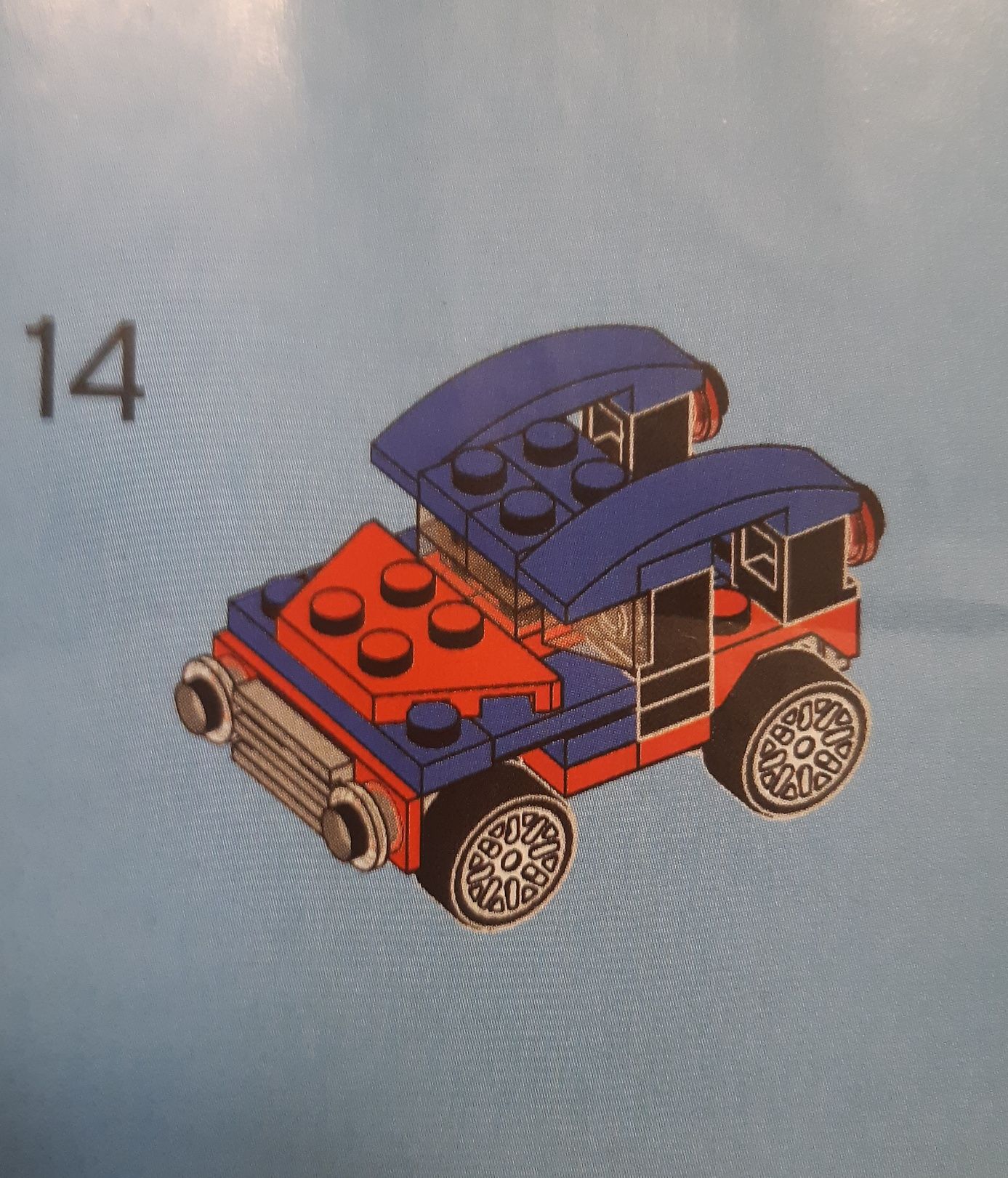Klocki LEGO Creator 31000 Mini ścigacz 3 w 1