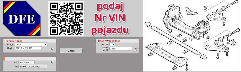 Piasta koła do Iveco Daily 2009->, przód