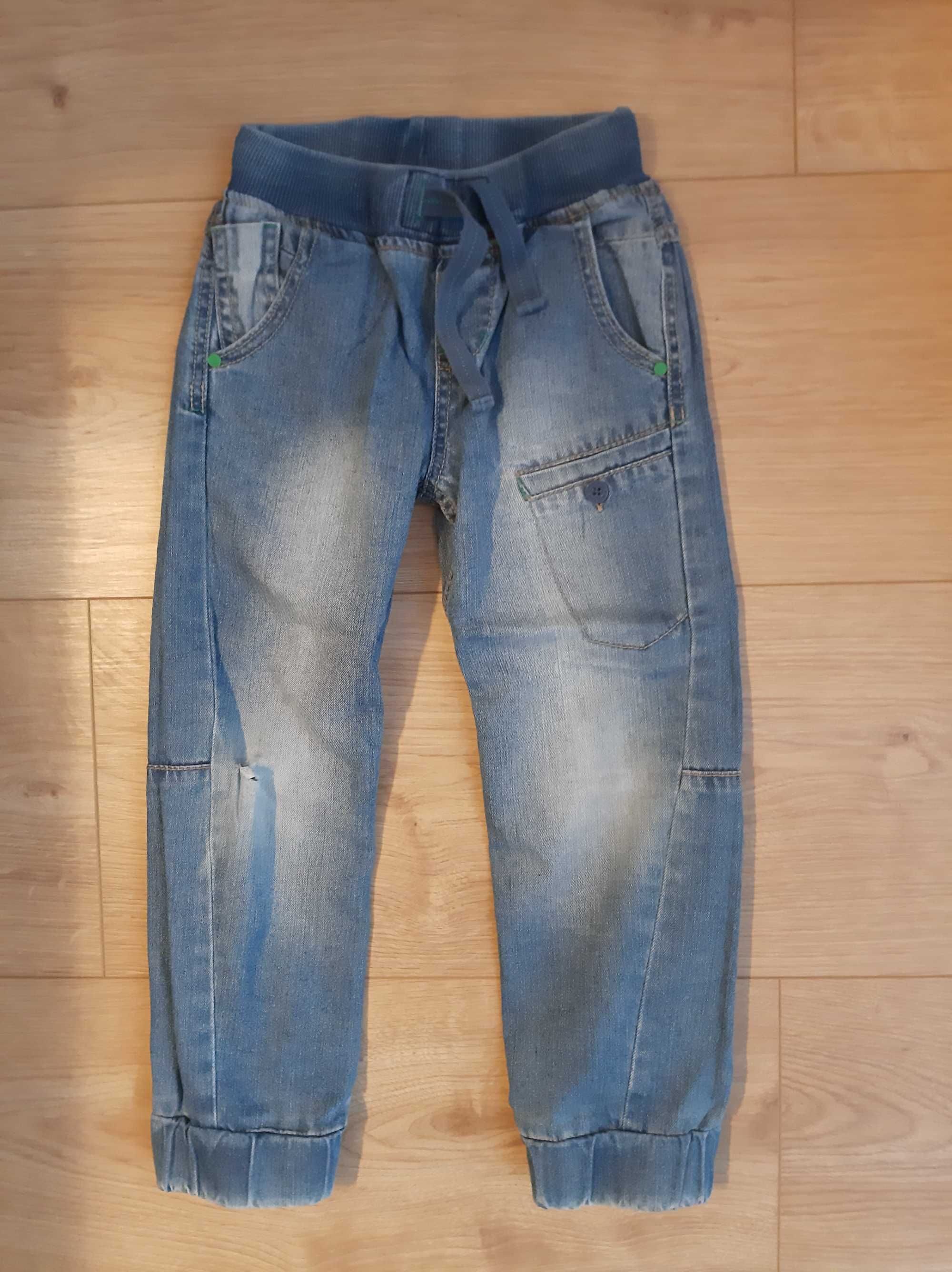 Spodnie chłopięce jeansowe rozm 110