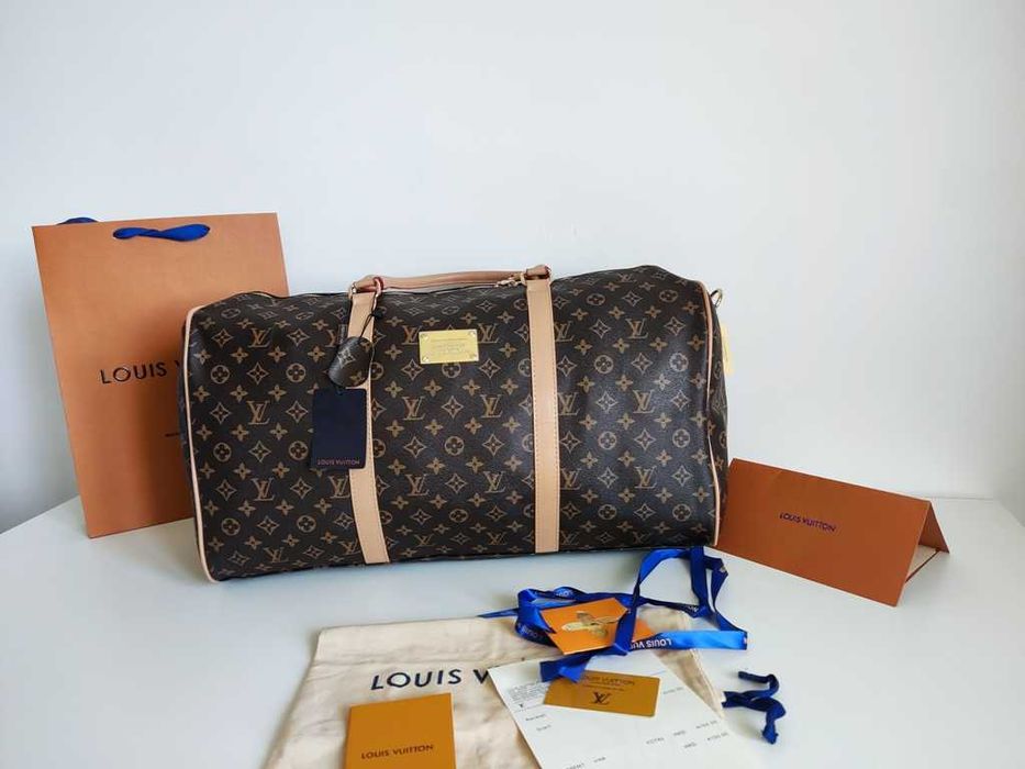Louis Vuitton Torba podróżna, na siłownię, weekendowa, skóra 811-86