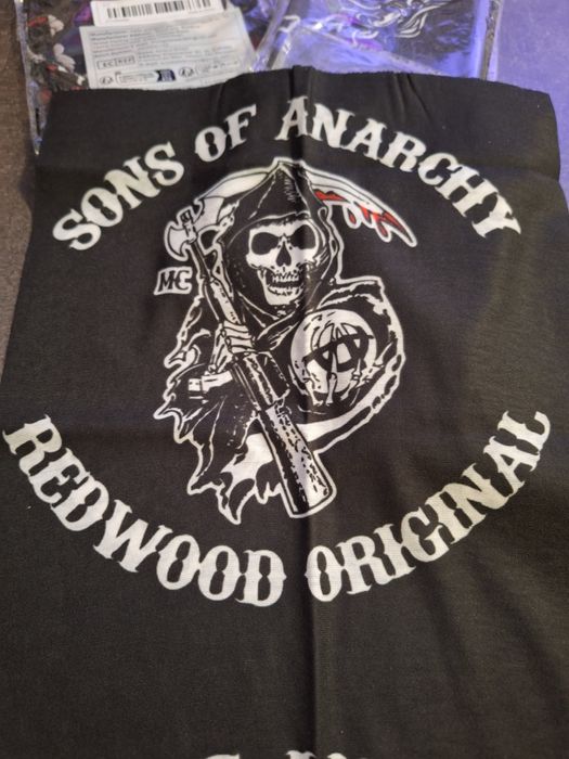 Komin chusta na moto