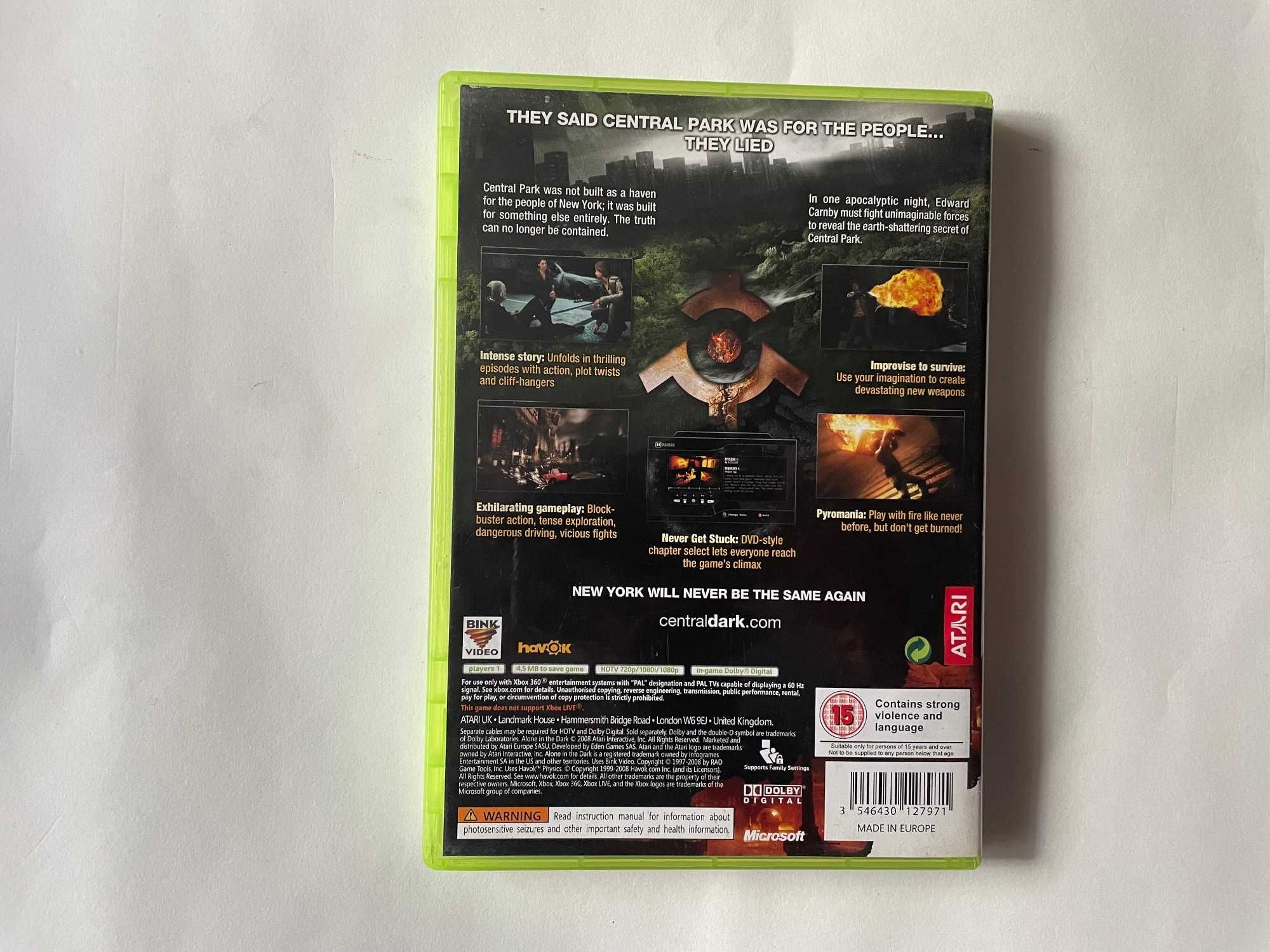 Alone In The Dark Xbox 360