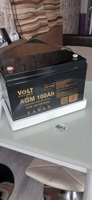 Аккумулятор AGM 12v, 100Ah