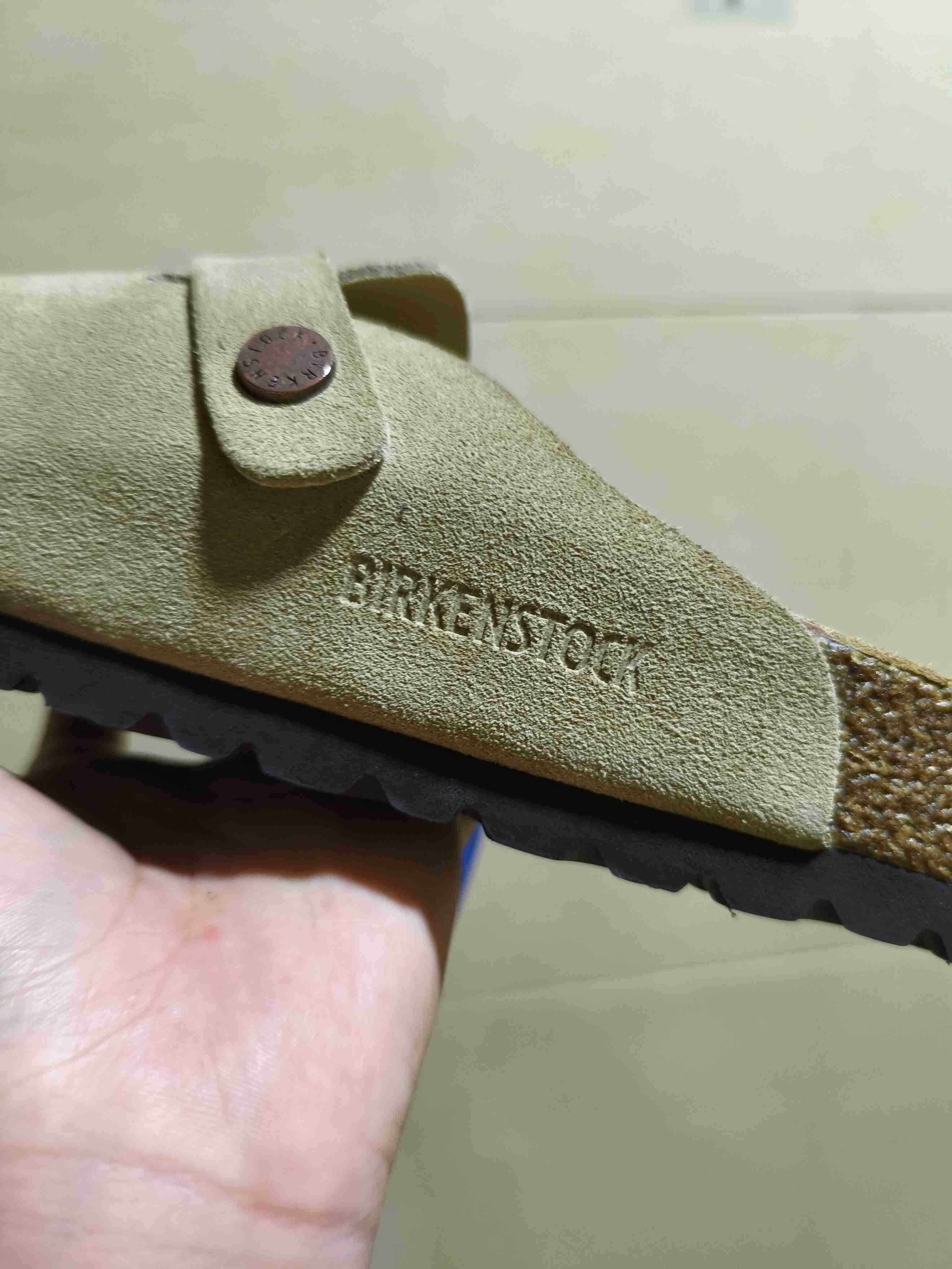 Birkenstock, damskie beżowe kapcie, rozmiar 43