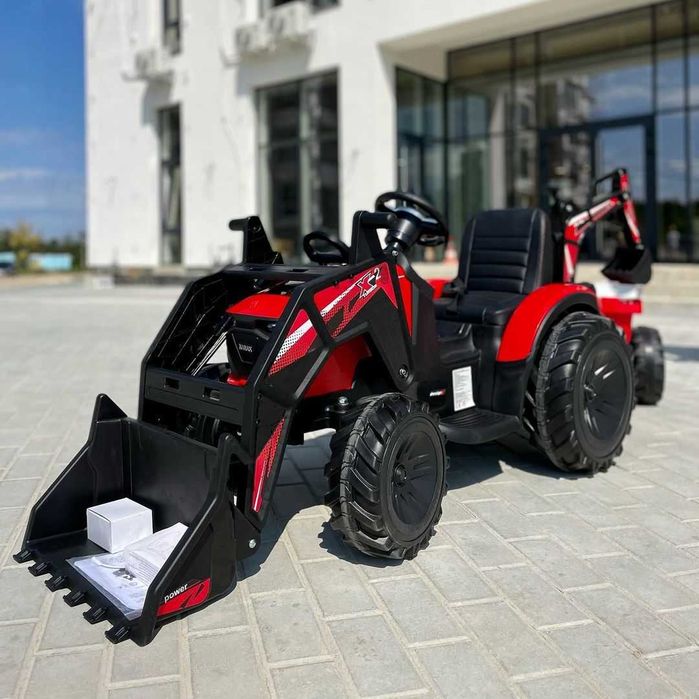 Акция‼️Детский Трактор 3в1 Bambi Racer‼️дитячий трактор з причепом
