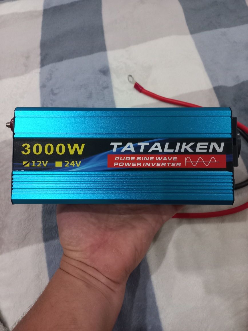 Розпродаж Інверторів Tataliken 1600w, 3000w 12v чистий синус