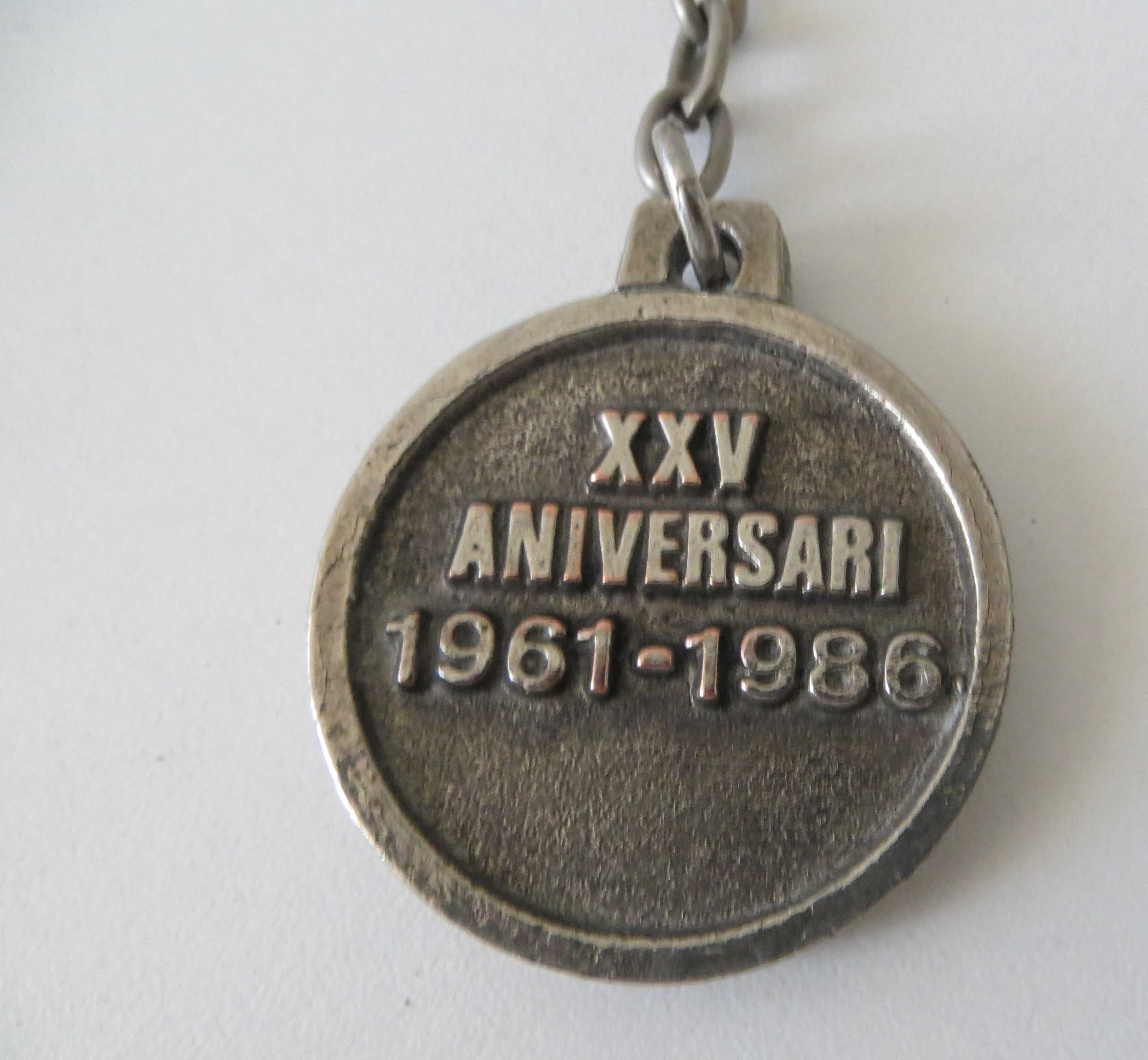 .Porta chaves brasão XXV  Servei Salvament Andorra 1961 / 1986