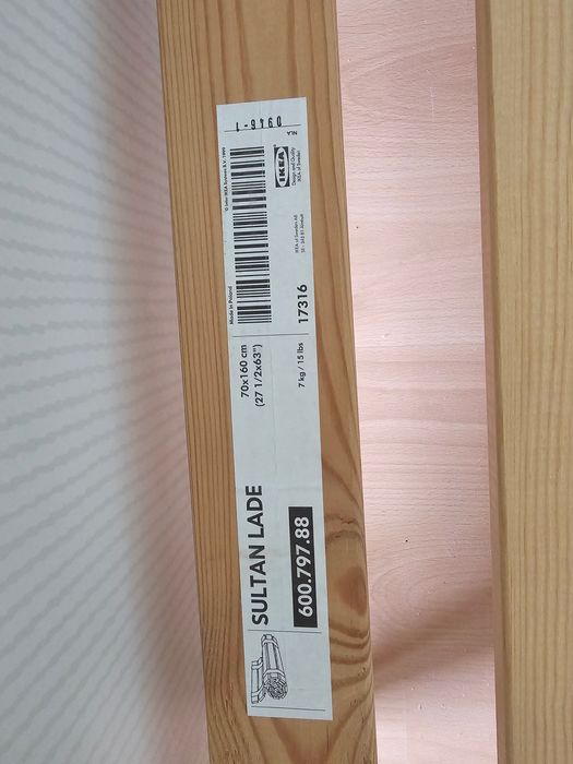 2 camas criança 70x160, com colchões - Ikea