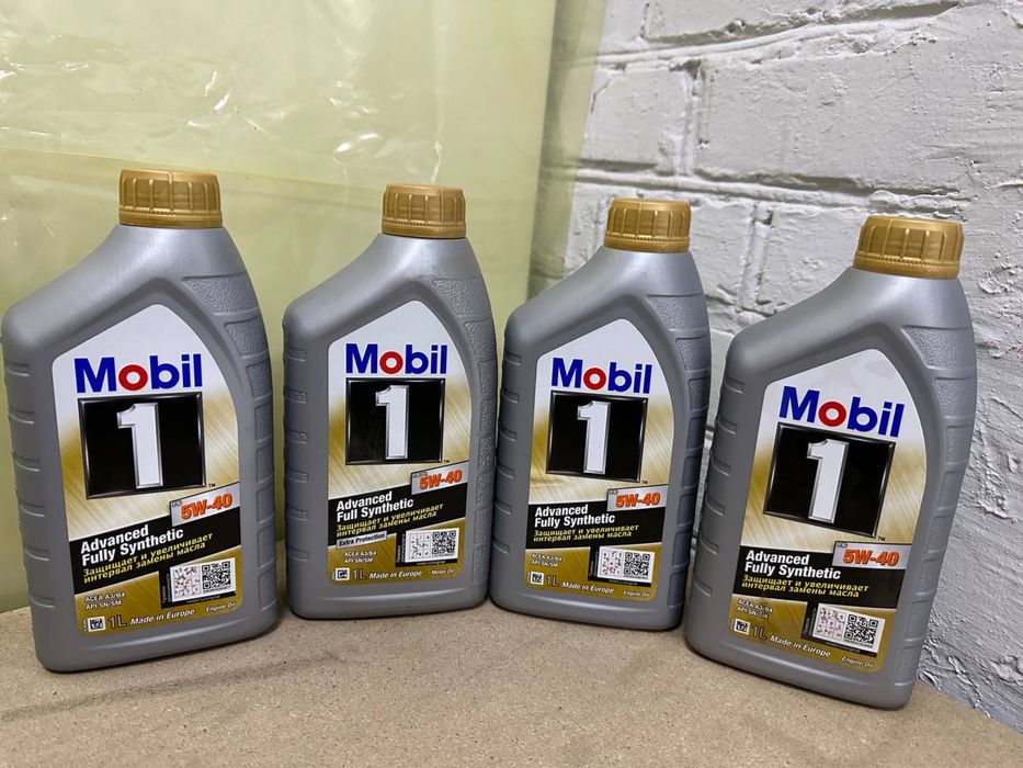 Масло MOBIL 1  0W40,5W-40,5W30,5W50,10W40