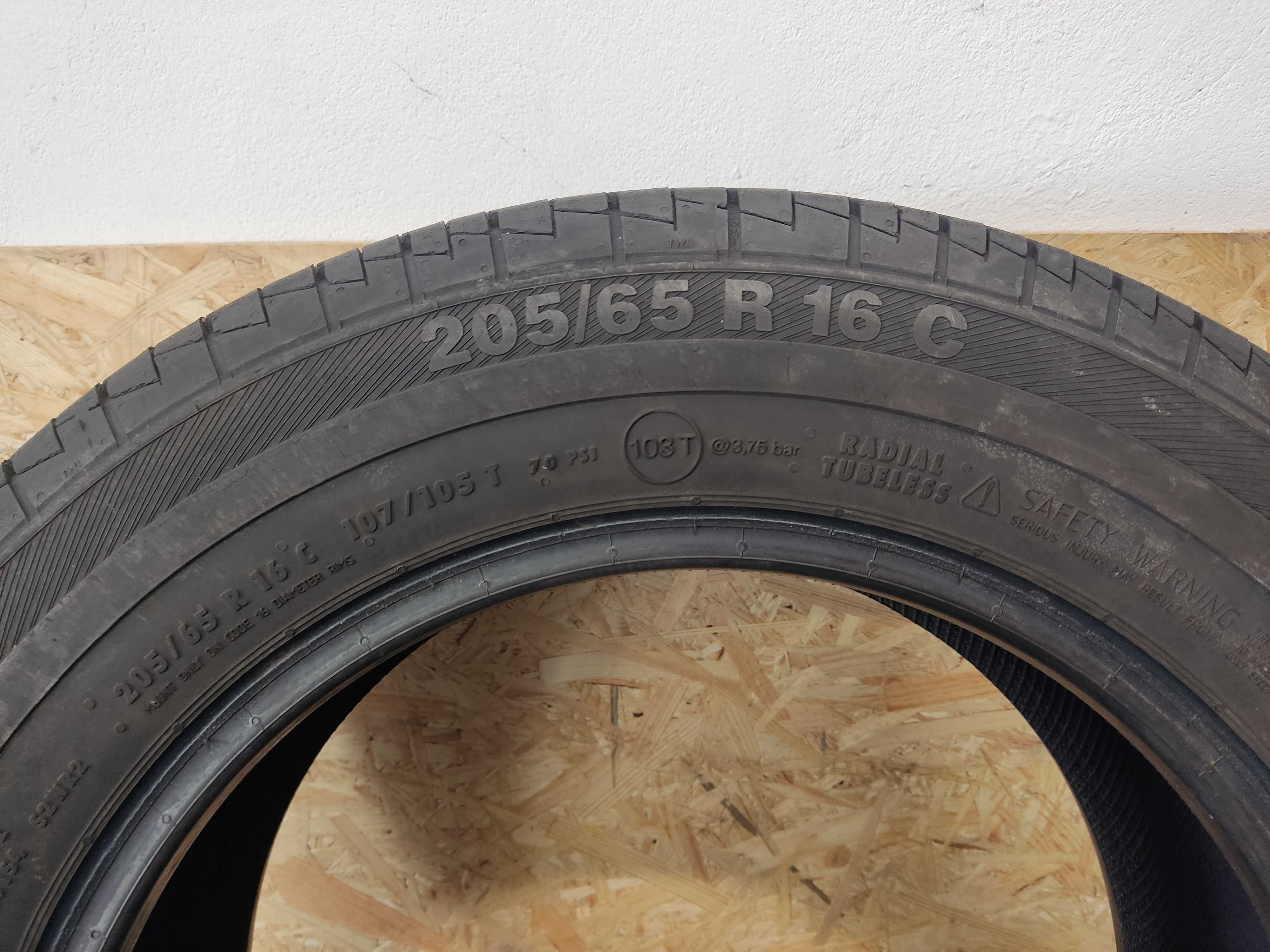 1x205/65R16C Barum Vanis 2, 107/105T, 2022 rok, bieżnik 8,5mm