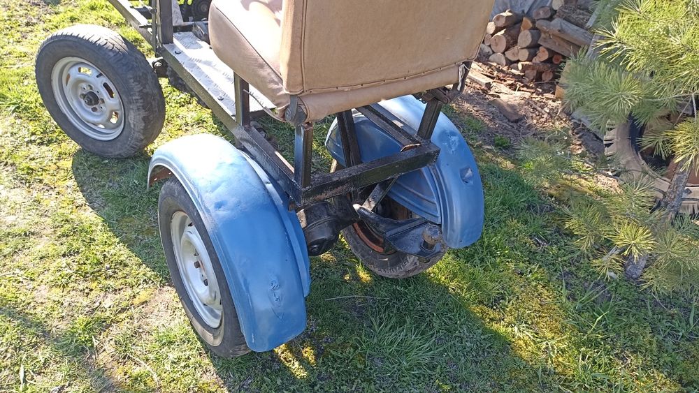 Мінітрактор саморобний