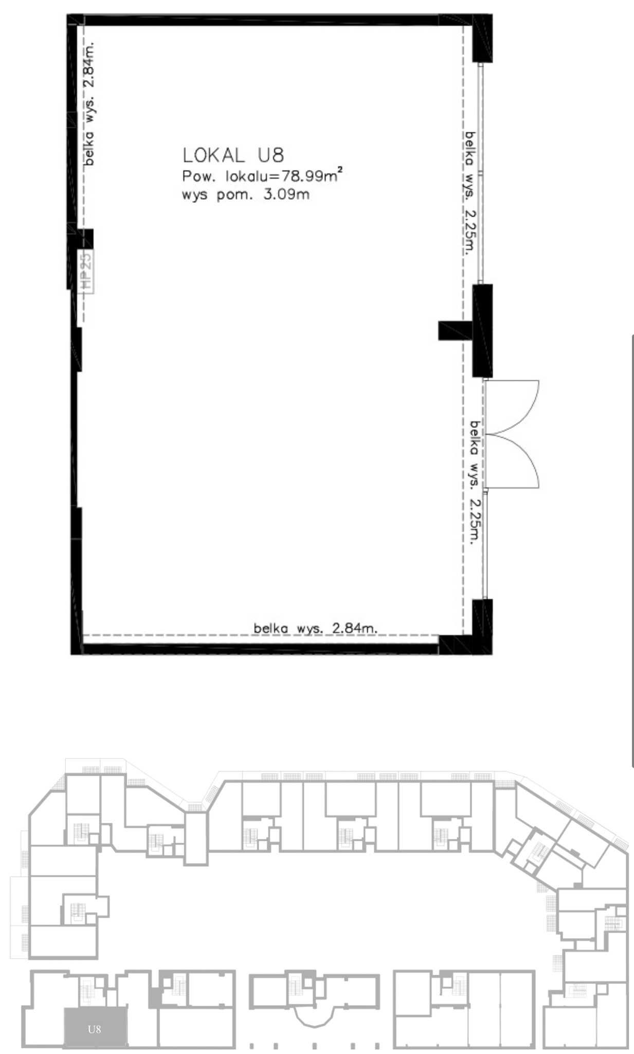 Imperial, M1, duże witryny, parking