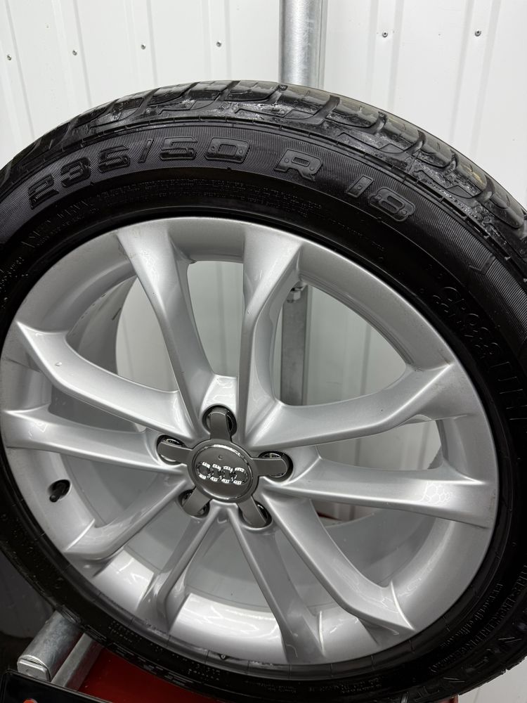 Alufelgi KOMPLET 18 cali 5x112 Audi A3 A4 Q3 A6 VW SKODA SEAT Opony