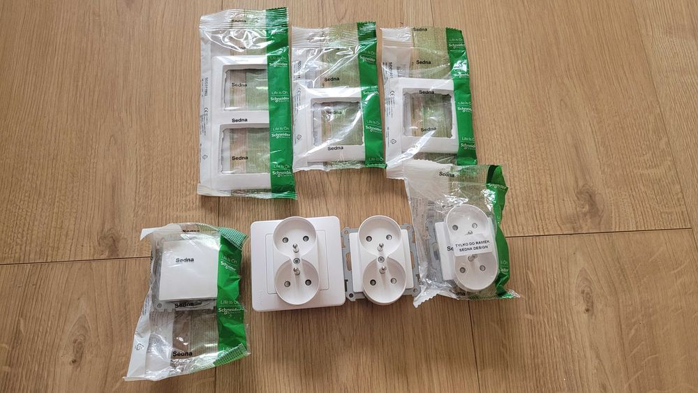 Zestaw elektryczny Schneider Electric Sedna 8 elementów