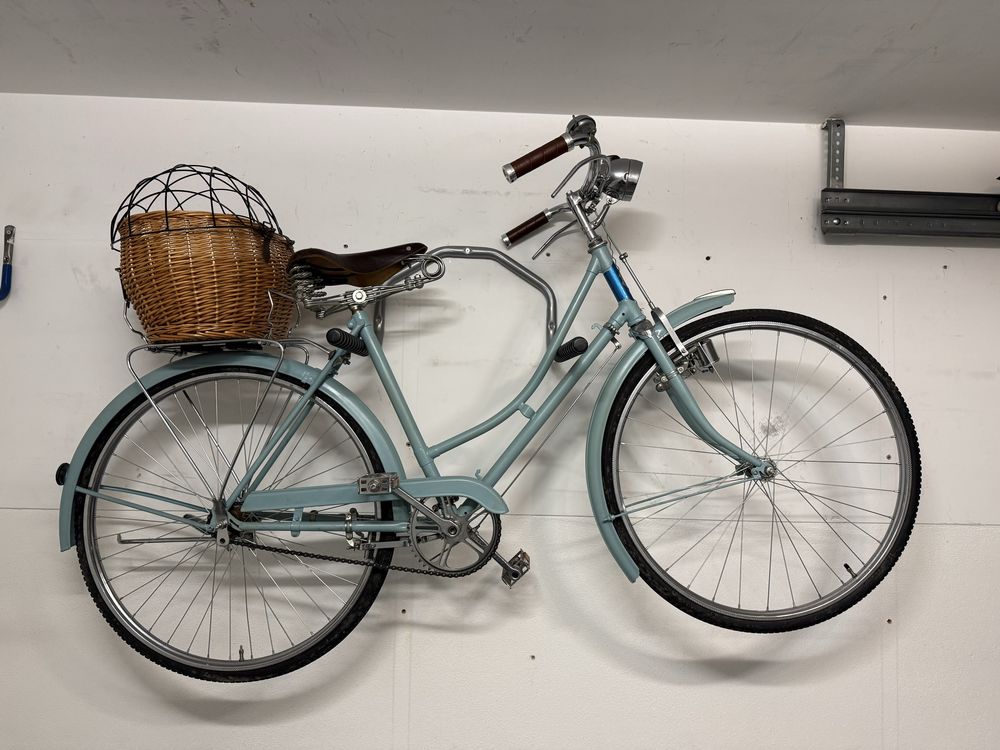 Bicicleta Pasteleira Mulher Restaurada Vintage