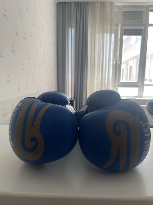 Боксерские перчатки everlast сниие 8 унций б/у