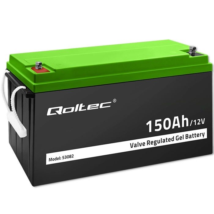 Акумулятор гелевий Qoltec GEL AH 150-12 (12V.150Ah)