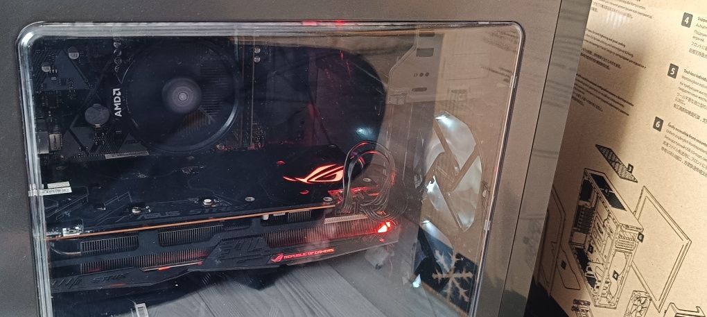 Wydajny PC Rzyen 5 5600X 4600mhz,16gb ddr4,Asus Strix RX 5700 XT 8gb