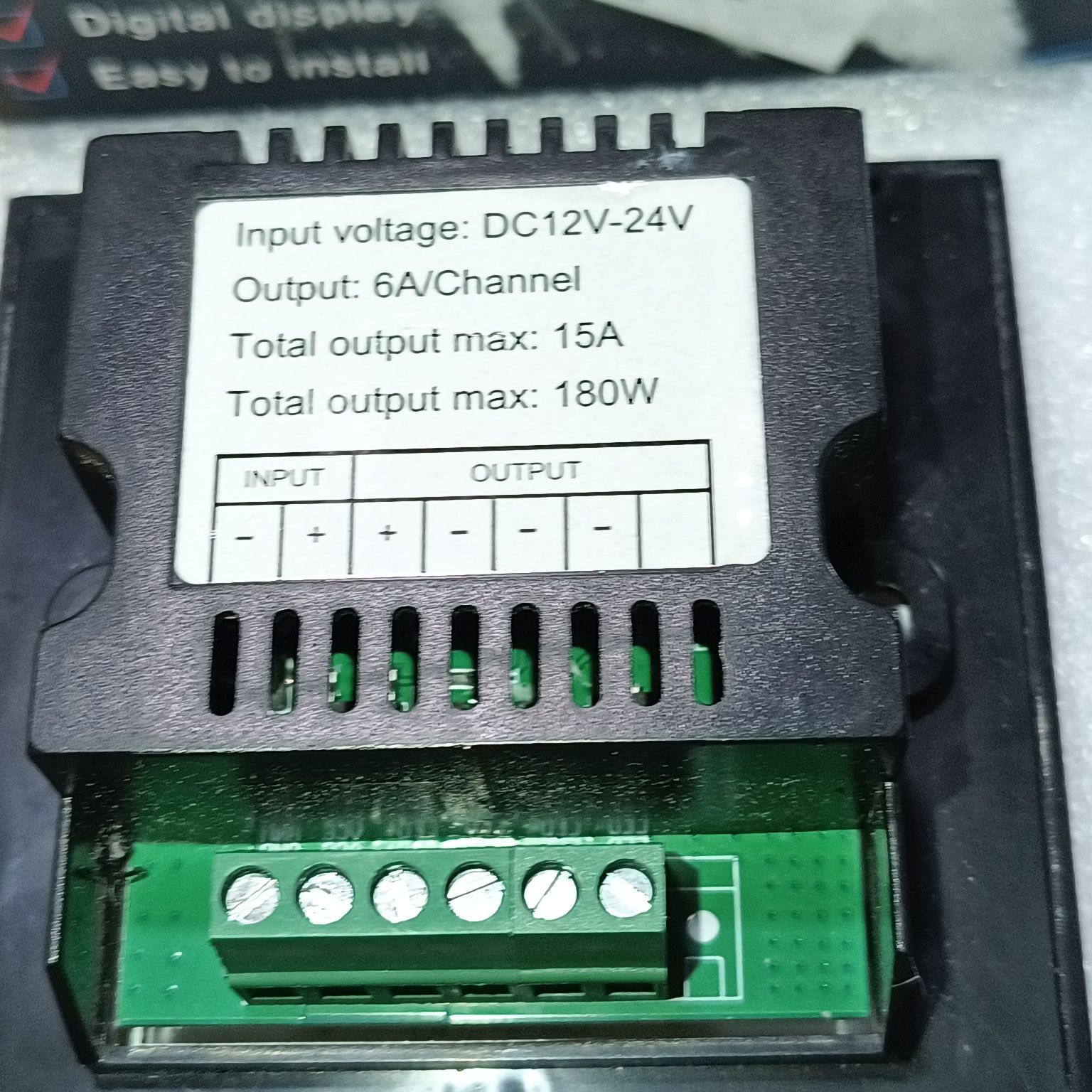 Сенсорна панель MX-01 для регулювання яскравості LED 12-24V 180Вт