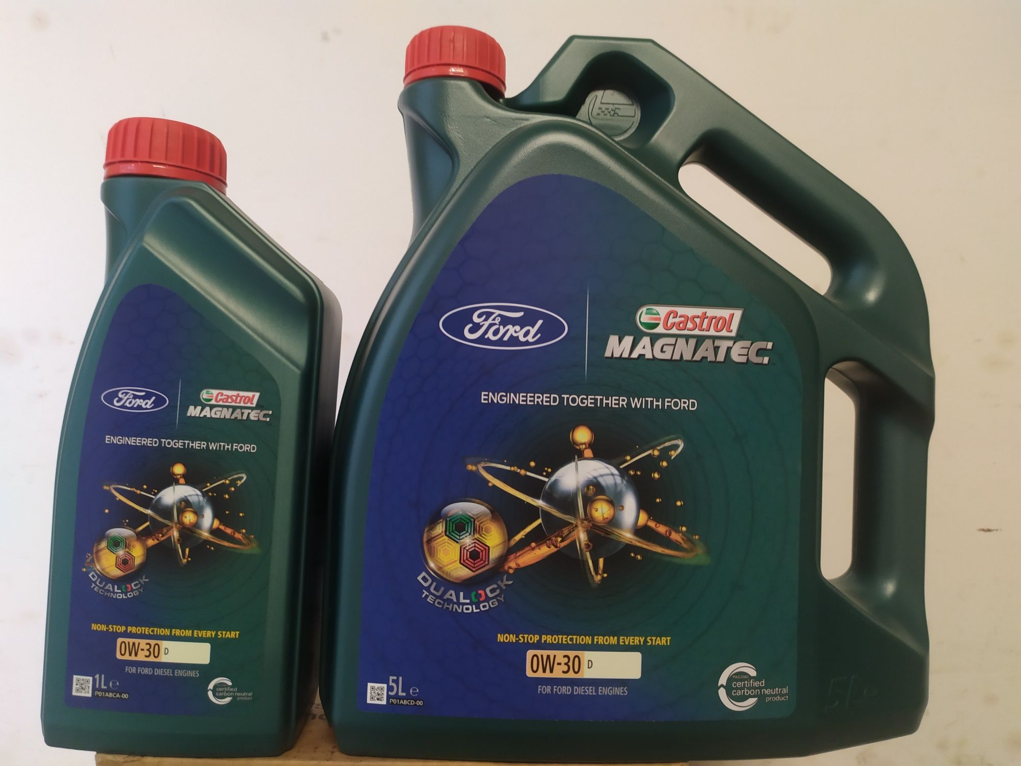 Масло моторное Ford Castrol Magnatec 0w30 5л 1л 15D5F8 15D5FD